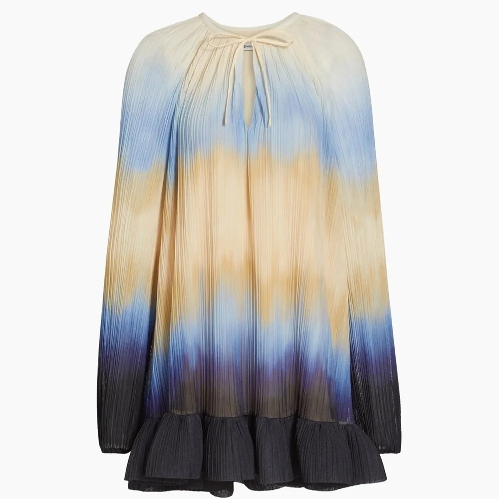 NWT Simkhai Adasia Mini Dress in Sky Ombre